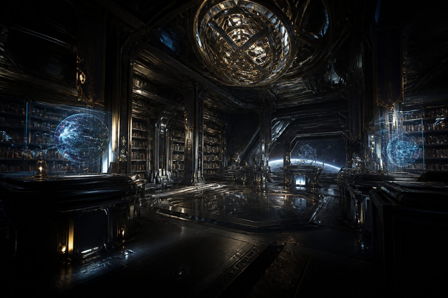 The Galactic Archive — deep space archive station